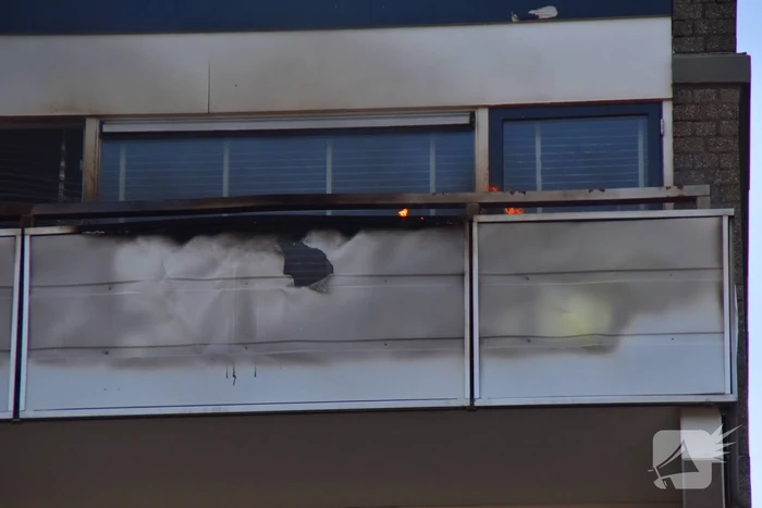 Appartementencomplex ontruimd door brand