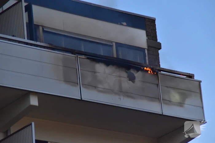 Appartementencomplex ontruimd door brand