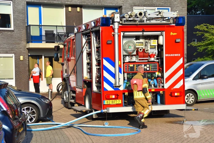 Appartementencomplex ontruimd door brand