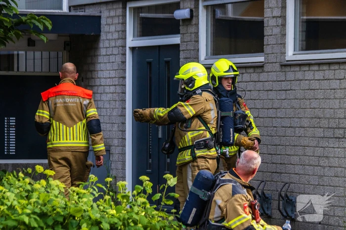 Appartementencomplex ontruimd door brand