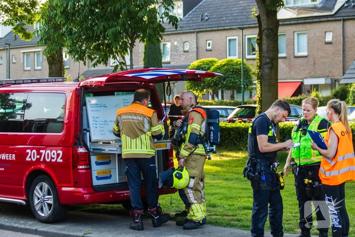 Appartementencomplex ontruimd door brand