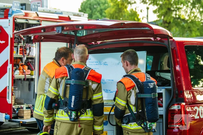 Appartementencomplex ontruimd door brand