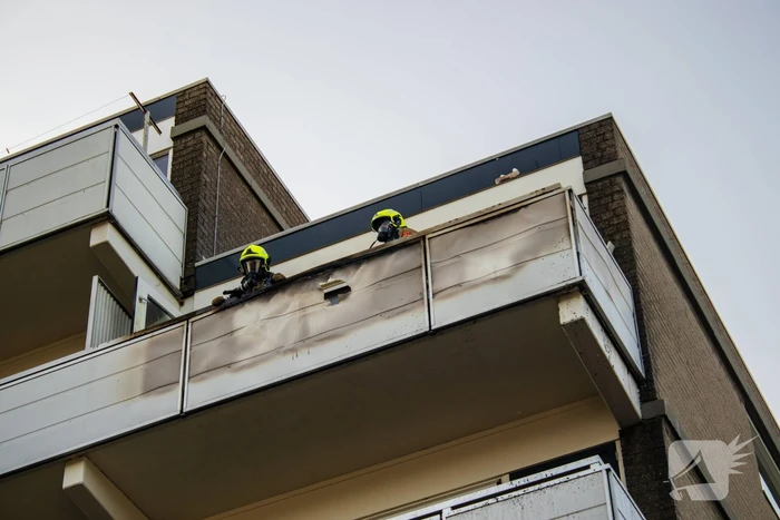 Appartementencomplex ontruimd door brand