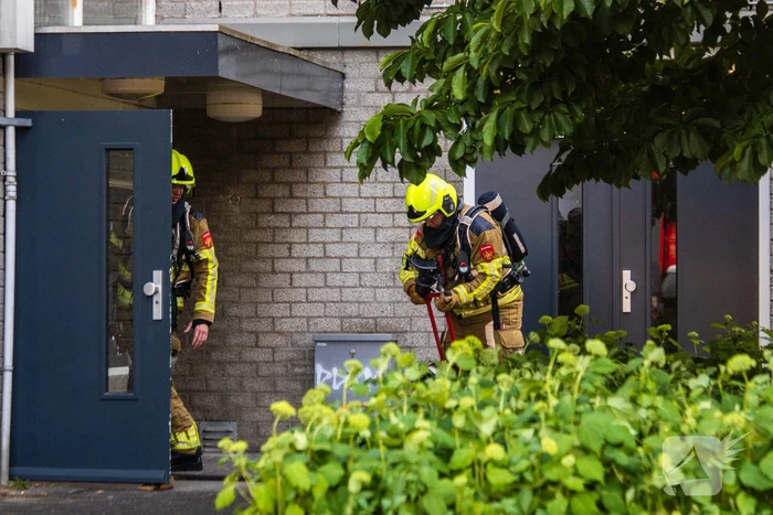 Appartementencomplex ontruimd door brand