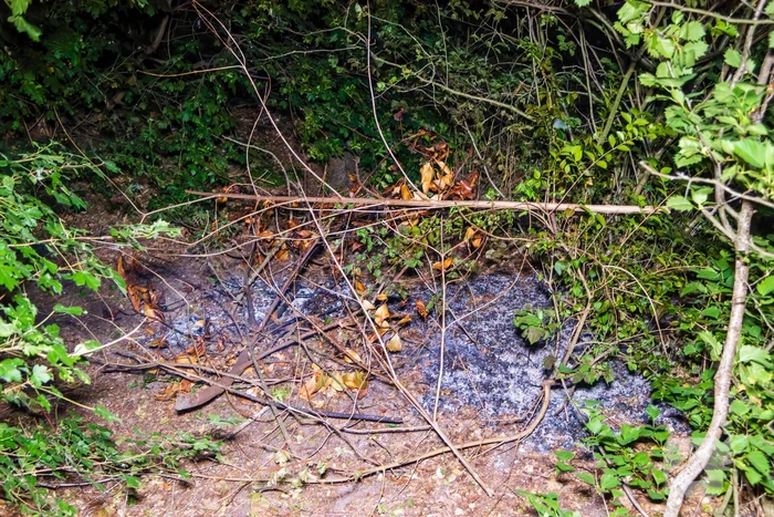 Fatbikers steken buitenbrand aan en ontsnappen