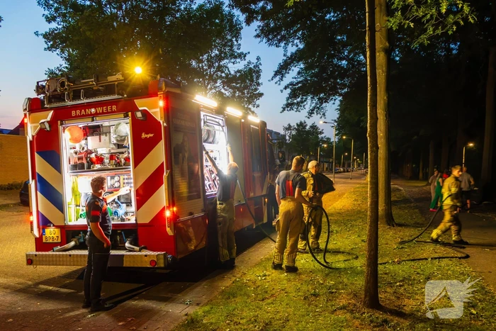 Fatbikers steken buitenbrand aan en ontsnappen