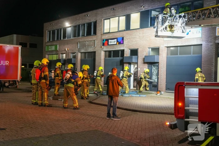 brand weg en bos bergschenhoek