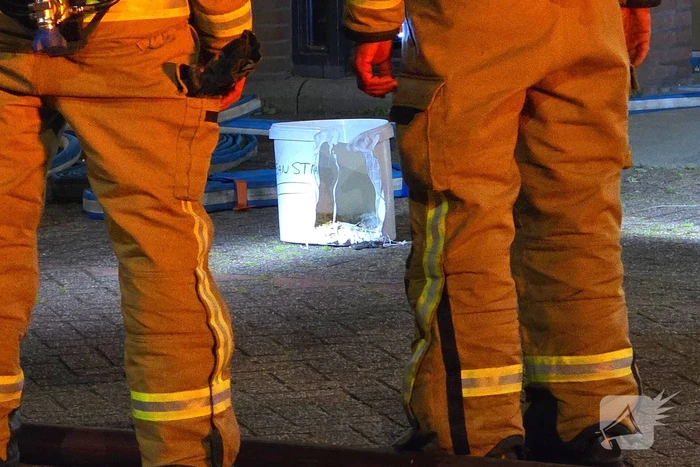 Brand in bedrijfspand