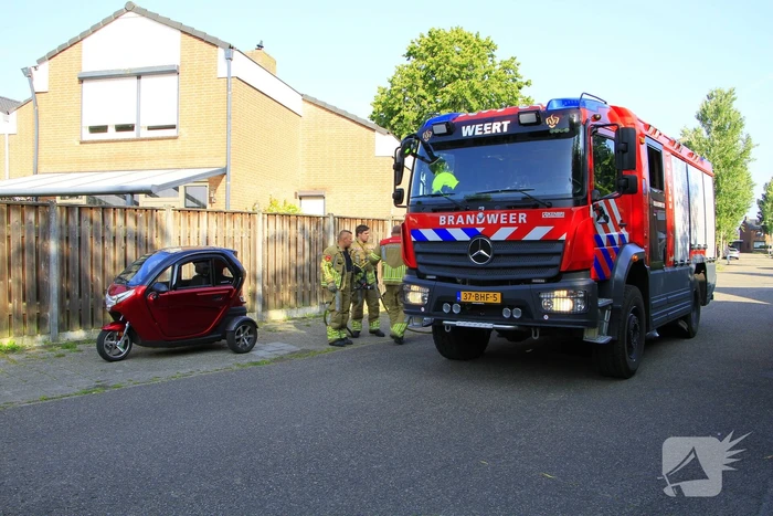 Buitenbrand verwoest coniferenhaag