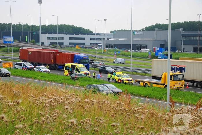 ongeval rijksweg a15 l 53,1 y rotterdam