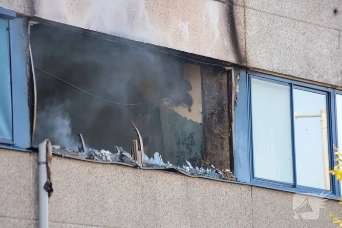 Brand in kantoorpand onder controle