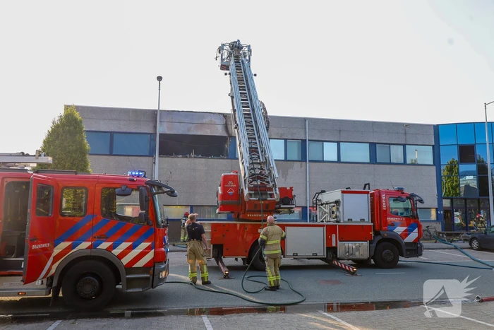 Brand in kantoorpand onder controle