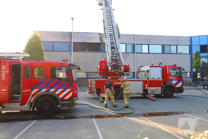 Brand in kantoorpand onder controle