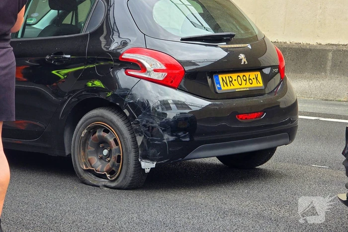 Motorrijder gewond bij ongeval, snelweg deels dicht