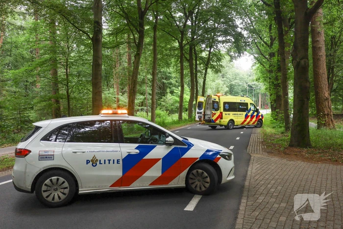 Motorrijder gewond na eenzijdig ongeval