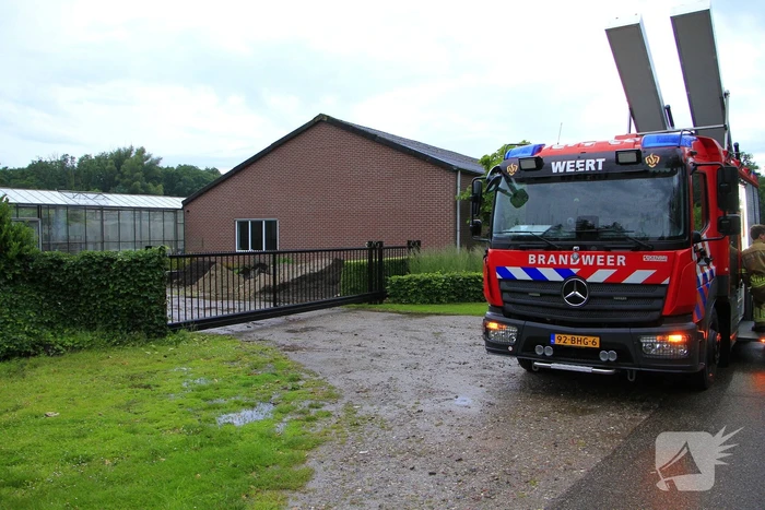 Blikseminslag veroorzaakt grote schade
