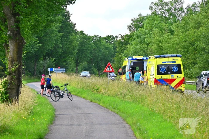Fietsers ten val bij verkeersongeval