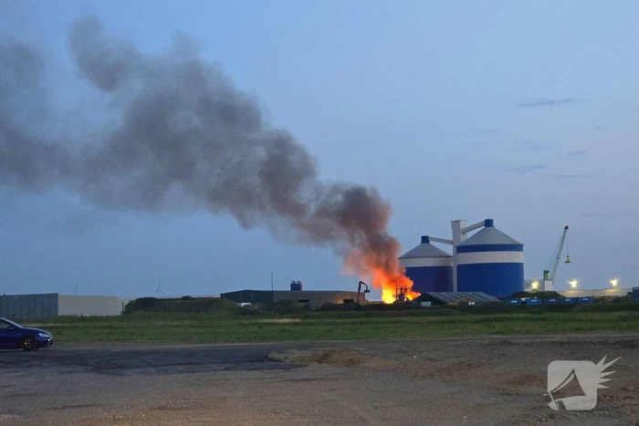 Gevaar door brand met metaalresten