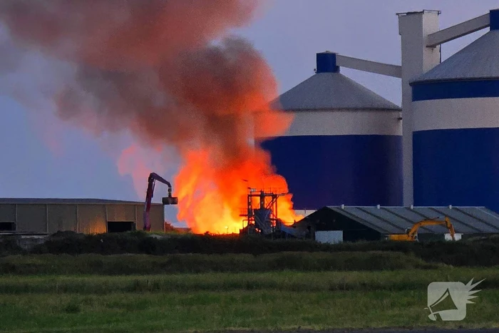 Gevaar door brand met metaalresten