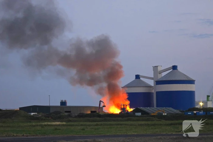 Gevaar door brand met metaalresten
