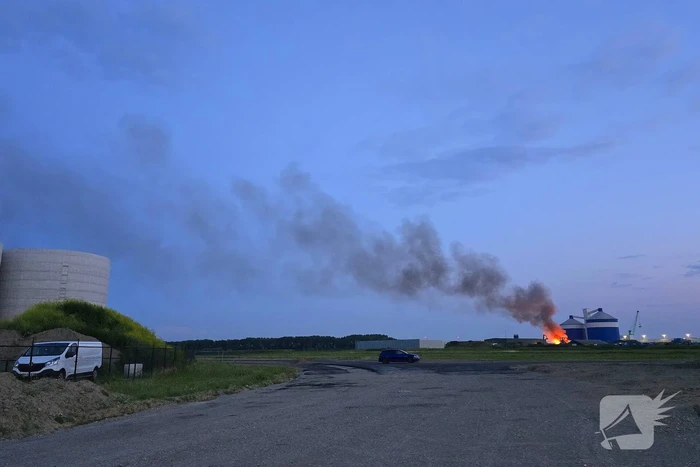 Gevaar door brand met metaalresten