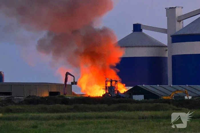 Gevaar door brand met metaalresten