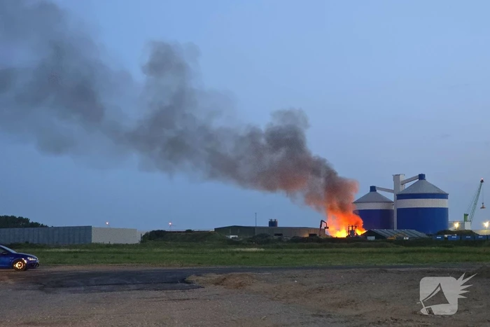 Gevaar door brand met metaalresten