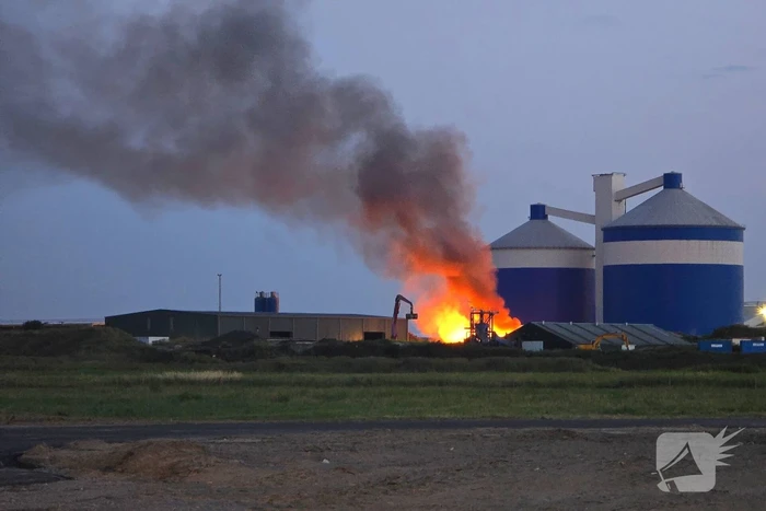 Gevaar door brand met metaalresten