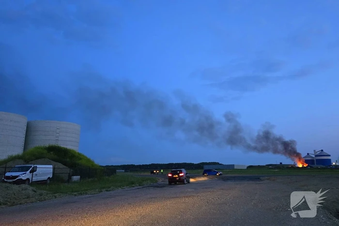 Gevaar door brand met metaalresten