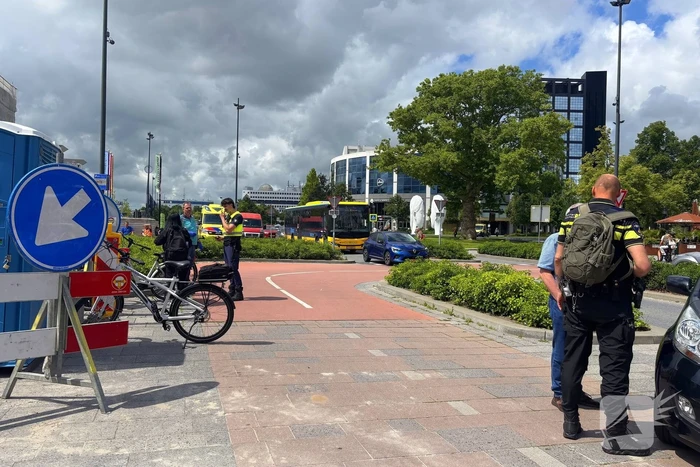 Fietser gewond bij aanrijding