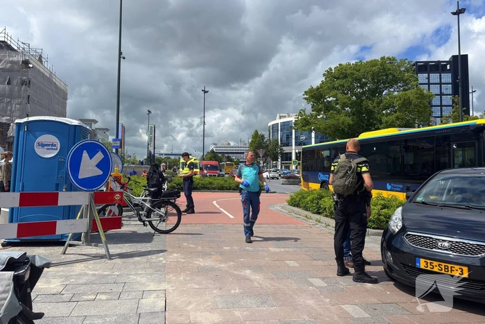 Fietser gewond bij aanrijding