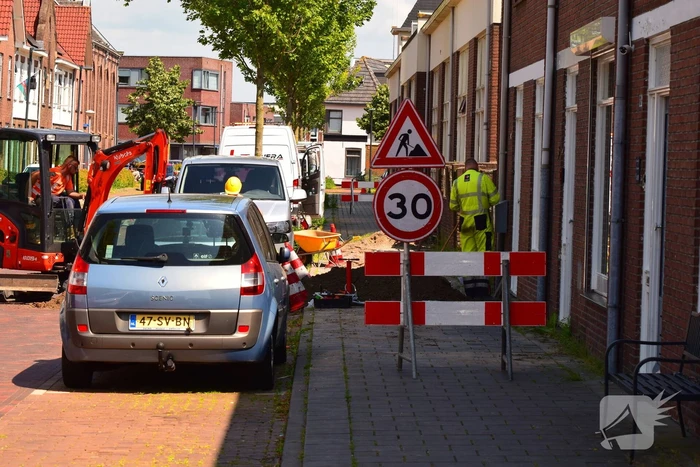 Gaslek veroorzaakt verkeershinder
