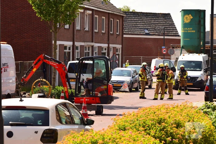 Gaslek veroorzaakt verkeershinder