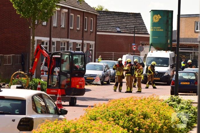 Gaslek veroorzaakt verkeershinder