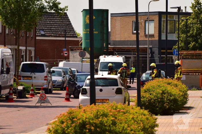 Gaslek veroorzaakt verkeershinder