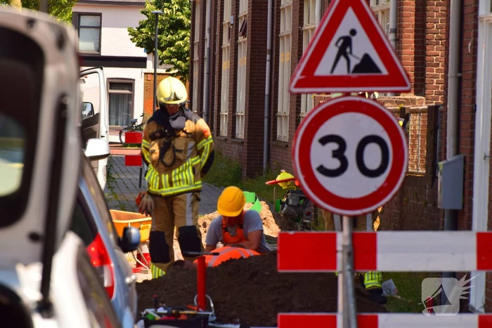 Gaslek veroorzaakt verkeershinder