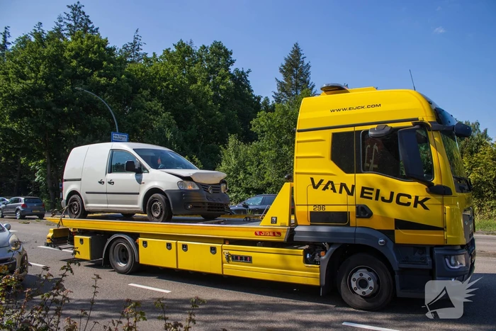 Forse verkeershinder door aanrijding