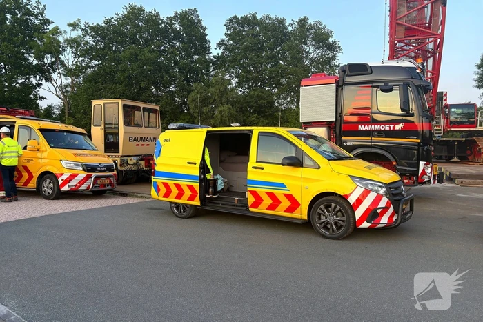 Specialistisch transport voor grote transformator