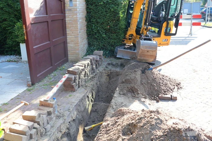 Gaslekkage tijdens werkzaamheden