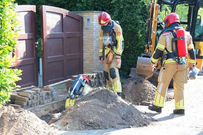 Gaslekkage tijdens werkzaamheden