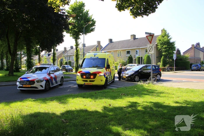 Fietser gewond bij aanrijding met auto