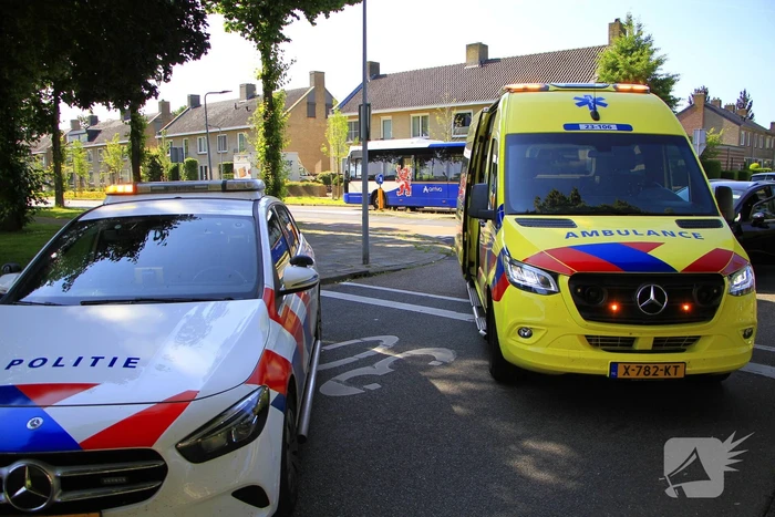 Fietser gewond bij aanrijding met auto