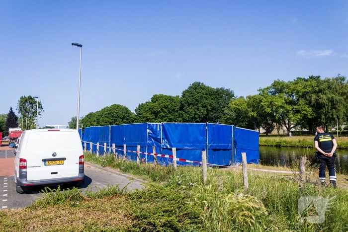 Dode bij brand op woonboot
