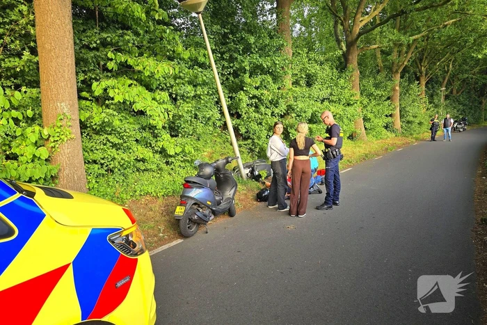 Scooterrijder gewond na val