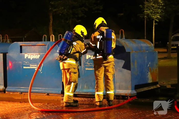 Nachtelijke brand snel onder controle