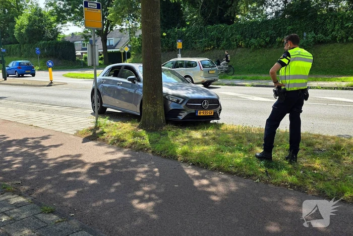 Automobilist botst op boom met letsel als gevolg