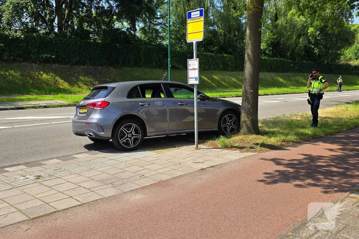 Automobilist botst op boom met letsel als gevolg