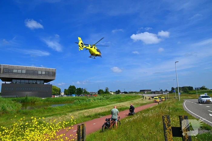 Ernstig ongeval op fietspad