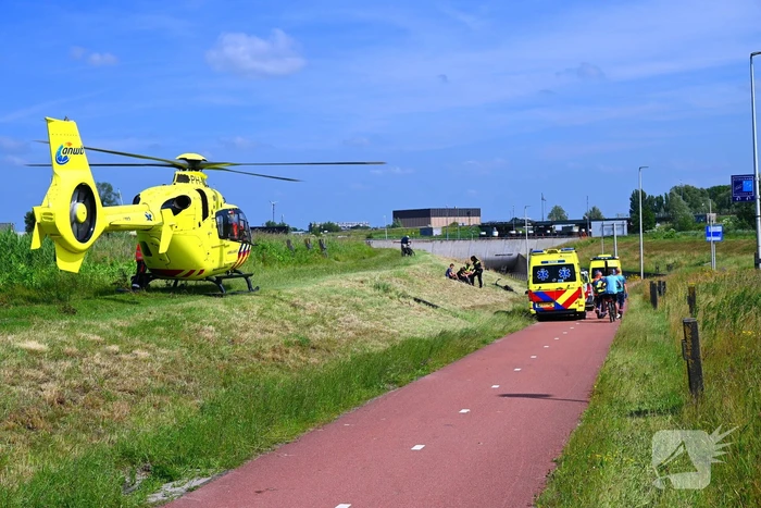 Ernstig ongeval op fietspad