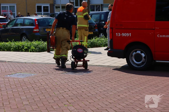 Woningbrand snel geblust met ambulance inzet